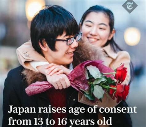 Japan raises age of consent from 13 to 16 years old